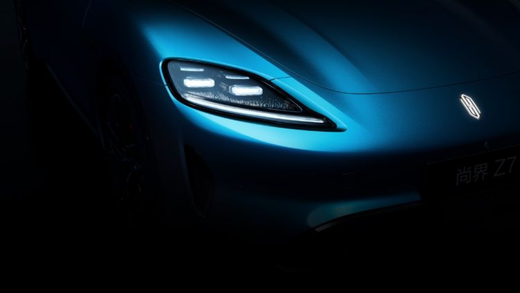 SAIC S7 Porsche Taycan design