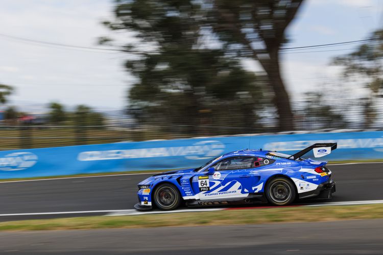 Ford Mustang-raceauto in de Australische Supercars
