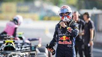 MONZA - Max Verstappen (Oracle Red Bull Racing) na afloop van de kwalificatie op het Autodromo di Monza voor de Grote Prijs van Italië. SANDER KONING / ANP