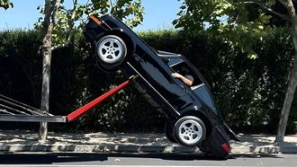 RUF CTR Porsche ongeluk