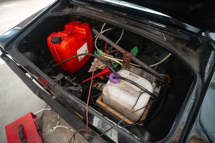 Chevrolet Camaro Chevy OM606 diesel dieselmotor turbo turbodiesel Mercedes-Benz engineswap