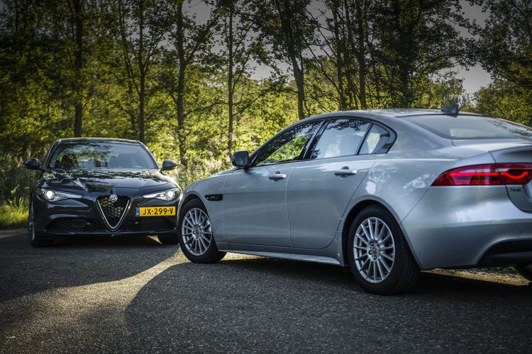 Alfa Romeo Giulia vs. Jaguar XE