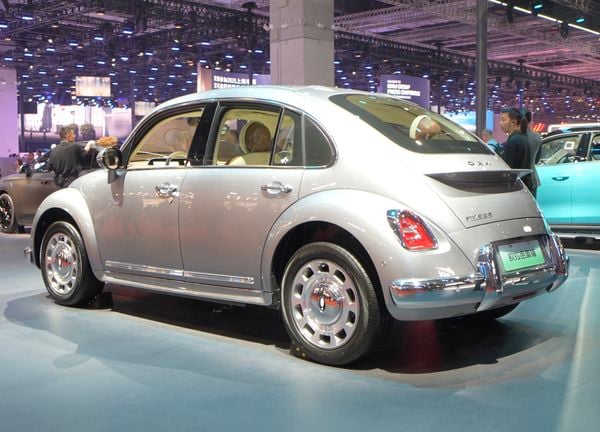 VW Volkswagen Kever copy-cat copy-cats Ora Ballet Cat Copy-cats Shanghai Autoshow 2025 Chinese merken Chinese automerken