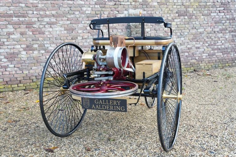 Mercedes-Benz Patent-Motorwagen replica occasion eerste auto ooit