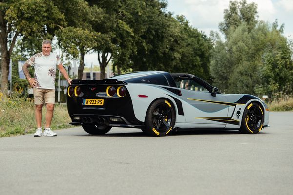 Peter maakt zijn Corvette geheel naar eigen smaak