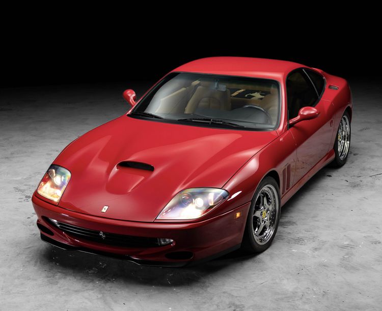 Ferrari 550 Maranello Michael Jordan NBA basketbal Chicago Bulls veiling geveild duur auto