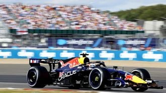 SILVERSTONE - Max Verstappen (Red Bull Racing) tijdens de Grote Prijs van Groot-Brittannië op het circuit van Silverstone. SANDER KONING / ANP