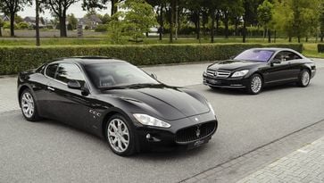 Maserati GranTurismo vs. Mercedes-Benz CL 500: voel je een miljonair voor een fractie van de nieuwprijs