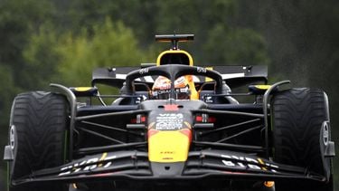 Red Bull Racing's Dutch driver Max Verstappen takes part in the qualifying session ahead of the Formula One Belgian Grand Prix at the Spa-Francorchamps Circuit in Spa on July 27, 2024. 
JOHN THYS / POOL / AFP