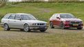 BMW M5 Touring (E34) vs. BMW i5 Touring: terug naar het begin station