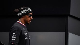 2023-08-24 15:33:30 Mercedes' British driver Lewis Hamilton walks in the paddock ahead of the Dutch Formula One Grand Prix, in Zandvoort on August 24, 2023. The 2023 Dutch Grand Prix will take place on August 27, 2023.
John THYS / AFP