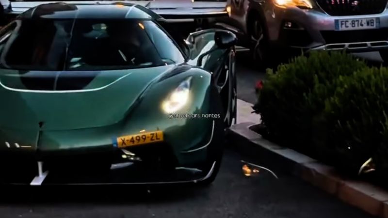 Koenigsegg Jesko schade Monaco