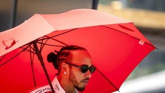 SPIELBERG - Lewis Hamilton (Ferrari) op het Red Bull Ring racecircuit in aanloop naar de Grote Prijs van Oostenrijk. SEM VAN DER WAL / ANP