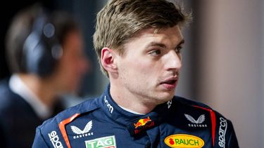 LAS VEGAS - Max Verstappen (Red Bull Racing) na afloop van de kwalificatie voor de Las Vegas Grand Prix. ANP SEM VAN DER WAL