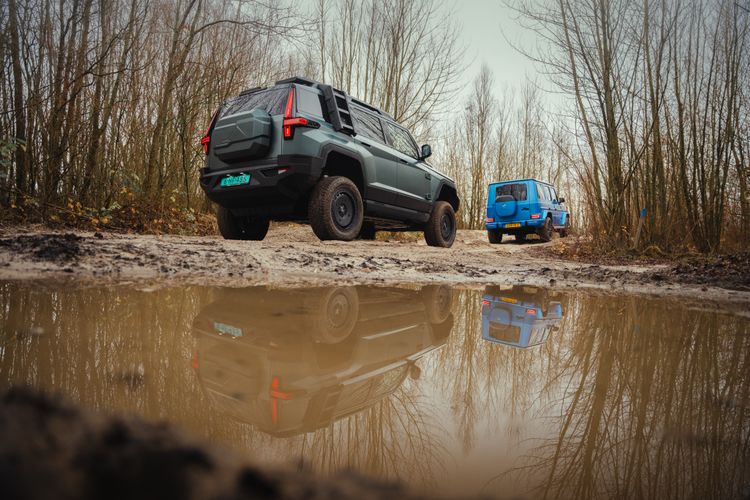 Mercedes G 580 EQ Mercedes-Benz G-klasse Dongfeng MHero 1 EV elektrische auto 4x4