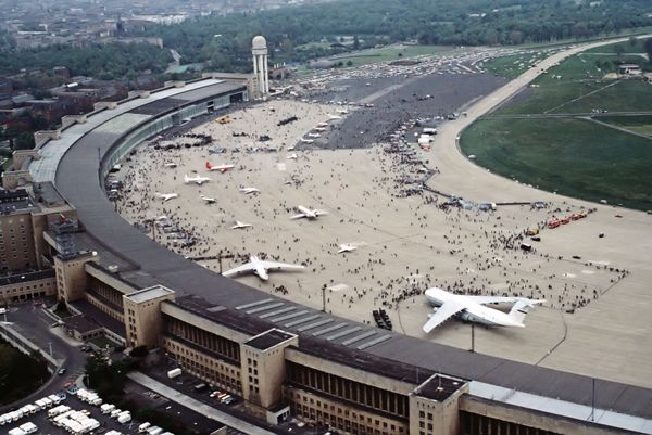 Flughafen Berlin Tempelhof 1984