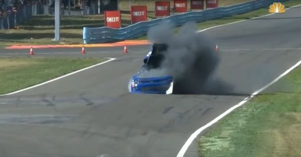 NASCAR ontploft