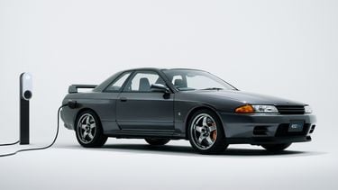 Nissan Skyline GT-R R32 EV conversion