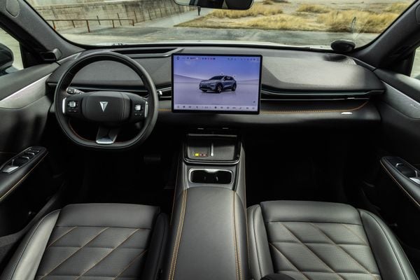 Interieur en centraal scherm van de Changan Deepal S05