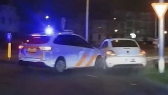 Politieachtervolging politie achtervolging Volkswagen Beetle