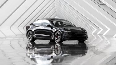 Tesla Model 3 Performance Scherm touchscreen infotainmentscherm versnellingen schakelen schakel P R N D