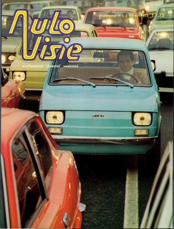 Autovisie, covermodel, 1973, Fiat 126, poolse cultheld