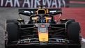 Red Bull Racing's Dutch driver Max Verstappen races  during the qualifying session for the United States Formula One Grand Prix at the Circuit of the Americas in Austin, Texas, on October 19, 2024. 
Patrick T. Fallon / POOL / AFP