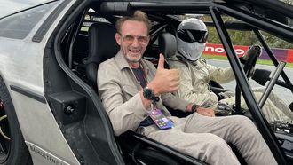 Prins bernhard driftauto delorean