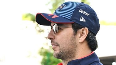 epa11751235 Mexican Formula One driver Sergio Perez of Red Bull Racing arrives for the Formula 1 Qatar Grand Prix at the Lusail International Circuit racetrack in Lusail, Qatar, 01 December 2024  EPA/NOUSHAD THEKKAYIL