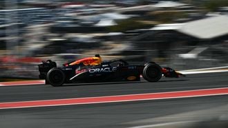 Red Bull Racing's Dutch driver Max Verstappen races during the United States Formula One Grand Prix at the Circuit of the Americas in Austin, Texas, on October 20, 2024. 
ANGELA WEISS / AFP