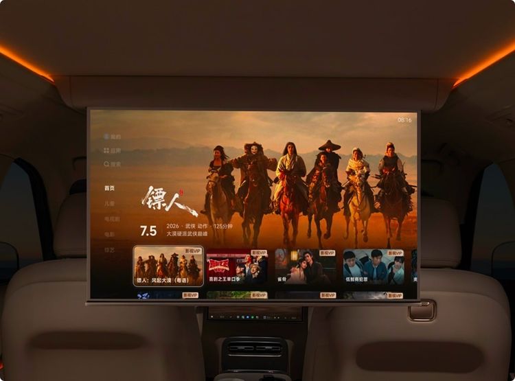 Xiaomi SkyNomad N90 Max Studio luxe-SUV verdieping slaapkamer slapen hefdak daktent kamperen