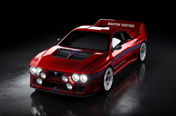 Kimera EVO38 Martini kost ruim 1 miljoen en krijgt 640 pk: dit is de ultieme Lancia-restomod