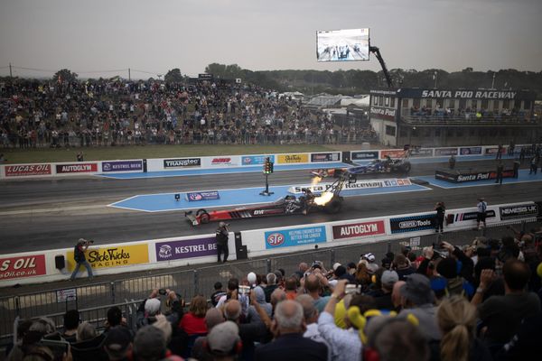 Top Fuel dragster dragrace F1 Formule 1