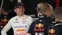 Red Bull Racing's Dutch driver Max Verstappen reacts as he prepares before third practice session, ahead of the Italian Formula One Grand Prix at Autodromo Nazionale Monza circuit, in Monza on August 31, 2024. 
Gabriel BOUYS / AFP