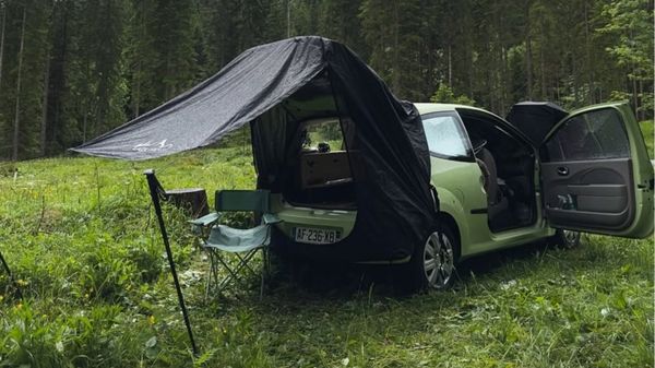 Twingo als camper