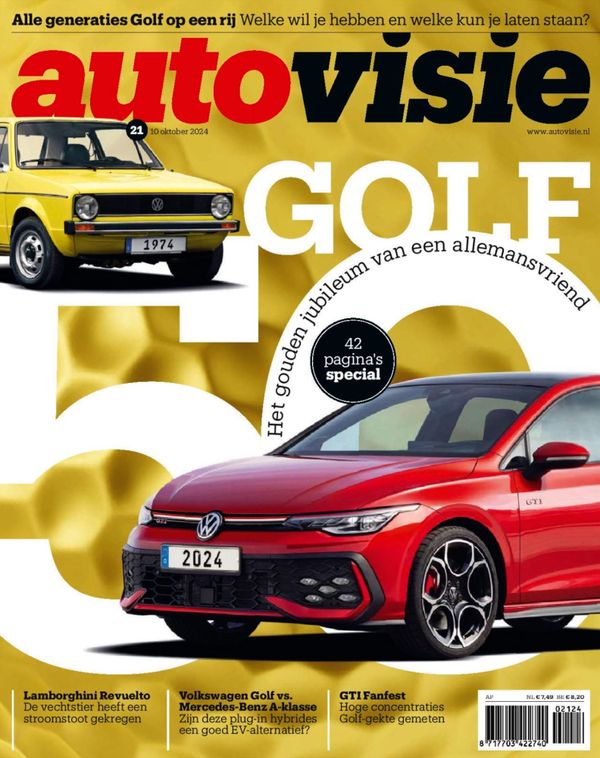 Autovisie Magazine 21 Volkswagen Golf Special Cover