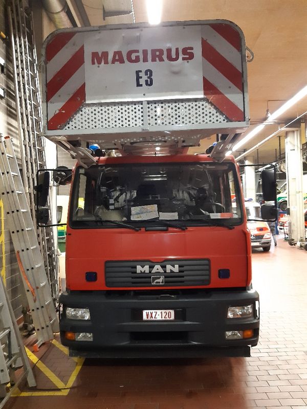 Brandweerauto, Belgische overheid
