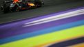 Red Bull Racing's Dutch driver Max Verstappen drives during the 2025 Saudi Arabia Formula One Grand Prix at the Jeddah Corniche Circuit on April 20, 2025. 
Giuseppe CACACE / AFP