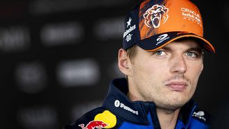 ZANDVOORT - Max Verstappen (Red Bull Racing) staat de pers te woord tijdens de F1 Grand Prix van Nederland op het Circuit van Zandvoort. REMKO DE WAAL / ANP