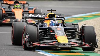 Red Bull Racing's Dutch driver Max Verstappen drives during the third practice session of the Formula One Australian Grand Prix at the Albert Park Circuit in Melbourne on March 15, 2025. 
Paul Crock / AFP