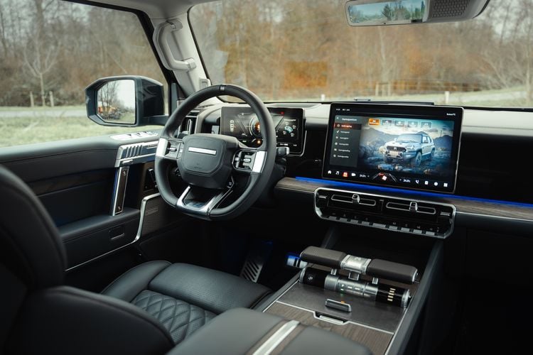 Mercedes G 580 EQ Mercedes-Benz G-klasse Dongfeng MHero 1 EV elektrische auto 4x4