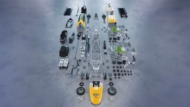 JCB Hydromax land speed record hydrogen waterstof waterstofauto snelheid record snelheidsrecord Andy Green