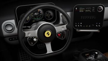 Ferrari Luce touchscreens