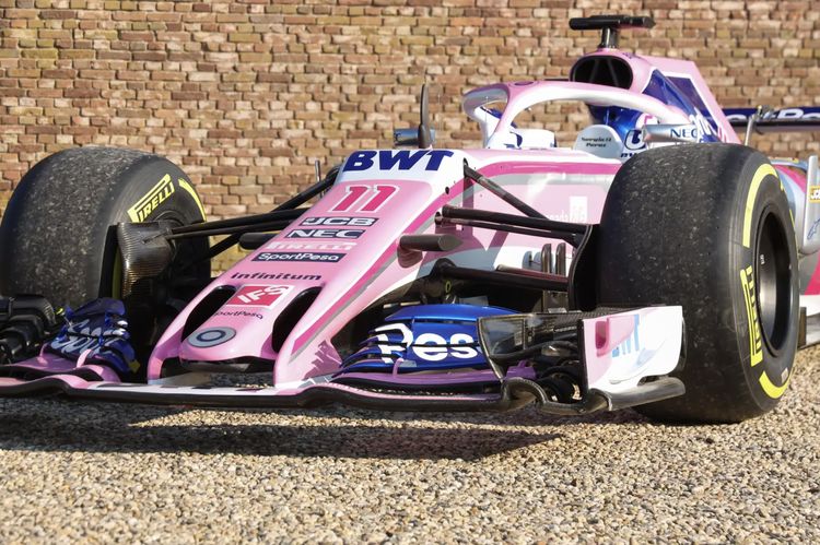 F1 Formule 1 auto Esteban Ocon te koop occasion Force India VJM10