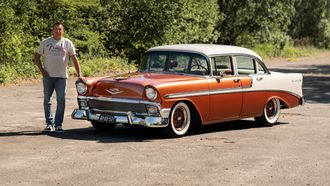 Chevrolet Bel Air van Rob is 'de mooiste auto die er is'