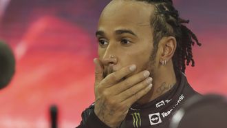 Lewis Hamilton sad, formule 1