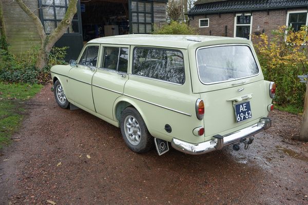 Volvo Amazon EV elektrische auto ombouw