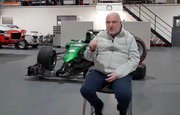 Formule 1 F1 auto zelfgebouwd