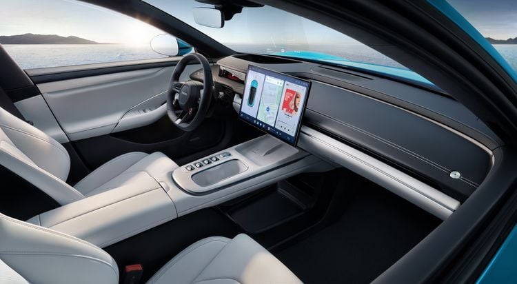 Interieur van Xiaomi SU7 Ultra