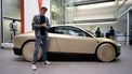 Tesla Cybercab EV elektrische auto taxi autonoom rijden
